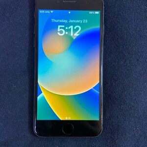 iPhone 8 Black 64 GB Carrier Unlocked Very Good Condition.￼